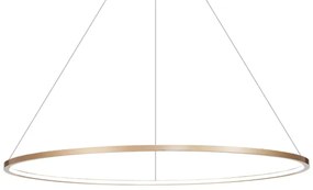 LED Luster na lanku SATURNO LED/57W/230V pr. 100 cm IP44 zlatá