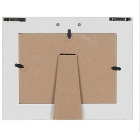 Béžový antik drevený fotorámik s anjelskými krídlami - 24*3*19 cm / 18*13cm