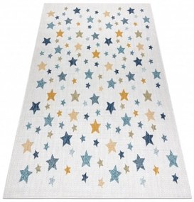 Detský kusový koberec Hviezdičky krémový 180x270cm