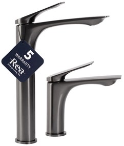Rea Avalon, umývadlová batéria h-160, grafitová, REA-B2702