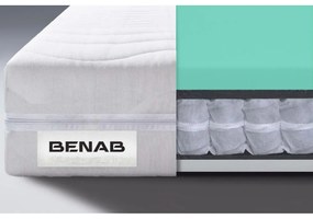 Tvrdý/stredne tvrdý pružinový obojstranný matrac 160x200 cm Standard Pocket – BENAB