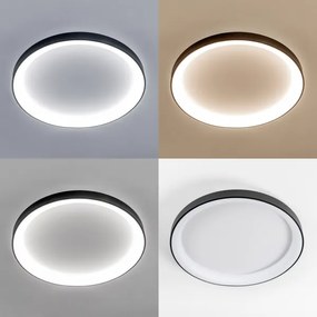 Brilagi - LED stmievateľné svietidlo FALCON II LED/108W/230V 3000-6500K priemer 80 cm čierne + diaľkové ovládanie