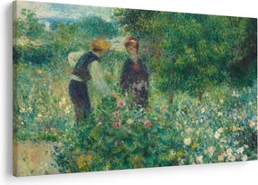 Obraz - Auguste Renoir, Picking Flowers, reprodukcia (90x60 cm)