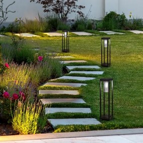 Rabalux 77087 - Vonkajšia lampa ZERNEST 1xE27/15W/230V IP54 čierna