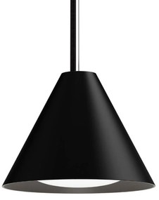 Louis Poulsen Keglen závesné LED 17,5 cm čierne