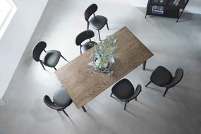 Rozkladací jedálenský stôl Zabrina 190-290 cm dymový dub