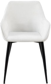 Jedálenská stolička - látka Vessa - krémová