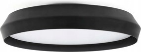 Faro Shoku 600 čierne Led svietidlo na strop a stenu, 40W, Ø60cm, CRI>90