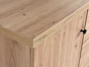 TV skrinka Sigeren SG06, Farby:: dub artisan / dub artisan + čierna
