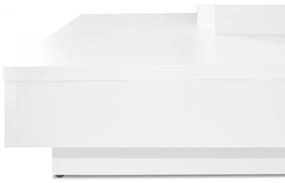 Konferenčný stolík NENANI 34x70 cm biela/dub wotan