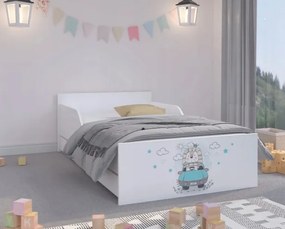 Kvalitná detská posteľ s rozprávkovým motívom levíka 160 x 80 cm