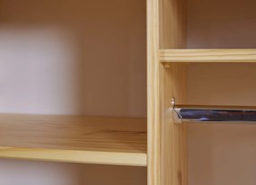 Šatníková skriňa Genf, borovica