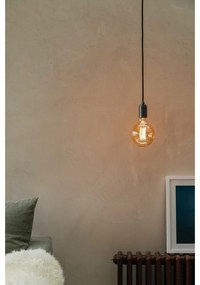 Antracitovosivé závesné svietidlo ø 4 cm – tala