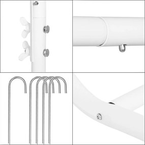 Futbalová bránka 213 x 153 x 75 cm SPRINGOS SG0008