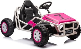 LEAN CARS Elektrické autíčko Buggy A8812 24V, ružové