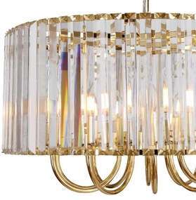 Zuma Line 1906/6 - Luster na reťazi PARIS 6xE14/40W/230V zlatá