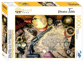 Brain Tree Puzzle Pirátsky stôl 1000 dielikov