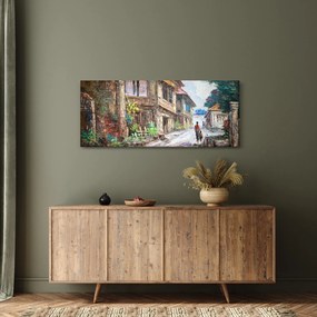Obraz Filipínske dediny, Ázia (120x50 cm)
