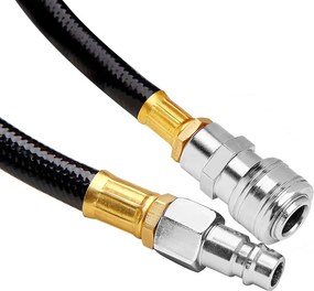 Navíjací bubon s tlakovou hadicou AIR, 10m, modrá Monzana