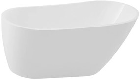 Aqualine, TISA voľne stojaca vaňa 150x75 cm, biela, E1575