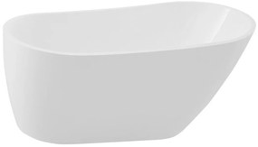 Aqualine Aqualine, TISA voľne stojaca vaňa 150x75 cm, biela, E1575