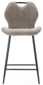 Svetlo hnedé barové stoličky v súprave 2 ks (výška sedadla 65 cm) Muli – Marckeric