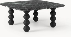 Mramorový konferenčný stolík's dubovými nohami Lyndi