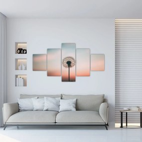 Obraz - Držím ťa, púpava (125x70 cm), 40 ďalších rozmerov