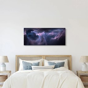 Obraz - Vesmírna hmlovina (120x50 cm)