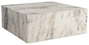 Konferenčný stolík PRIZMA 35x90 cm, mramorový dekor