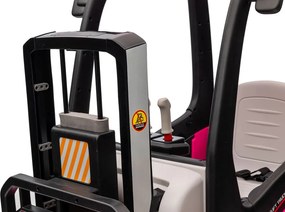 LEAN CARS Batériový vysokozdvižný vozík XMX638 ružový
