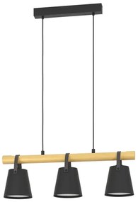 Eglo 43636 - Luster na lanku BOYLE 3xE27/10W/230V
