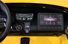 Elektrické autíčko Mercedes Benz GT63 AMG žlté