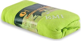 Plachta posteľná zelená froté EMI, Plachta 180x200