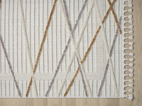 My Flair, Kusový koberec Luana 1 creme, 140x200, biela, chodba / predsieň