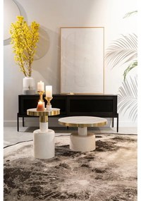 Kovový okrúhly odkladací stolík ø 60 cm Glam – Zuiver