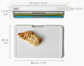 Dosky v súprave 3 ks so stojanom 23x31,5 cm Folio Slim – Joseph Joseph