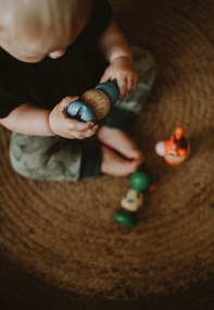 Drevené skrutkovanie – králik, koník, kačica