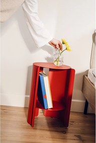 Oceľový okrúhly odkladací stolík ø 32 cm Wa – noo.ma