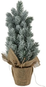 Dekoračný zasnežený stromček Smrek, 45 cm
