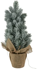 Dekoračný zasnežený stromček Smrek, 45 cm