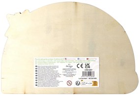 Drevené pastelové koráliky - Dúha, 330ks