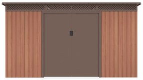 Záhradný domček G21 GRAH 700 - 340 x 206 cm, hnedý 6390094