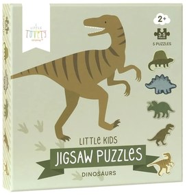 A Little Lovely Company Detské puzzle Dinosaur