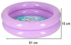 IKO Detský bazén 61 cm fialový BESTWAY 51061