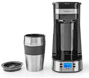 Nedis KACM310FBK osobný kávovar s termohrnčekom, 420 ml