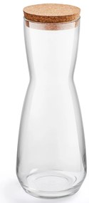 Sklenená fľaša 1,1 l, s korkovým uzáverom KARAFA