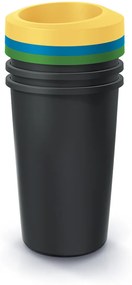 Odpadkový kôš COMPACTA R DROP SET, 3x45l