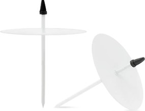 ARÔME Bodce na svíčky na věnec, 50 ks, bílý