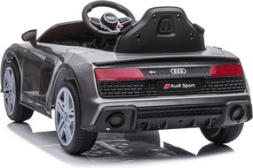 LEAN CARS Elektrické autíčko Audi R8 Lift A300 strieborné